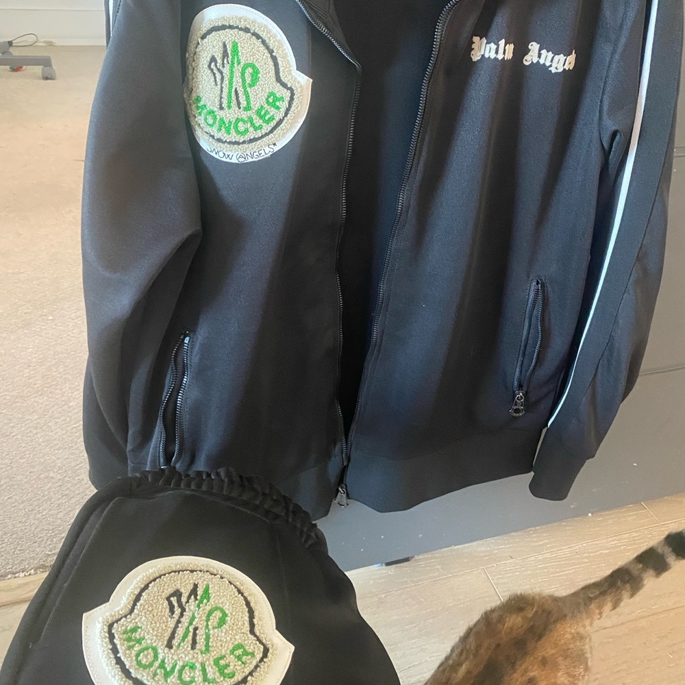 Moncler Palm angels track suit